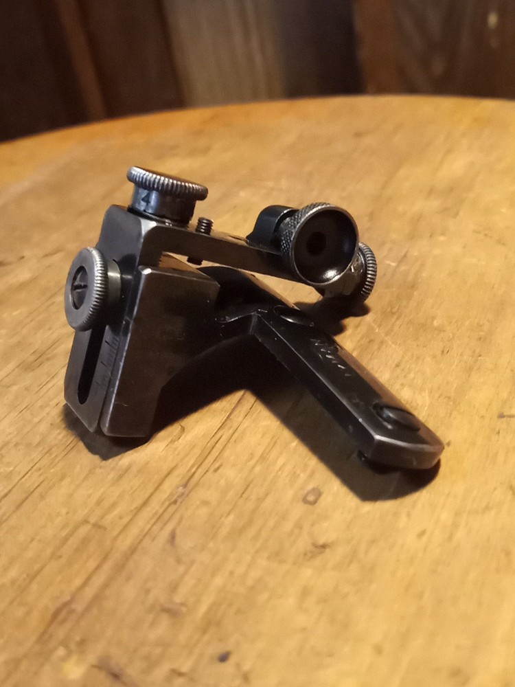 Lyman 56 Mircometer Receiver Sight, Aperture 2-new Screws Savage 99