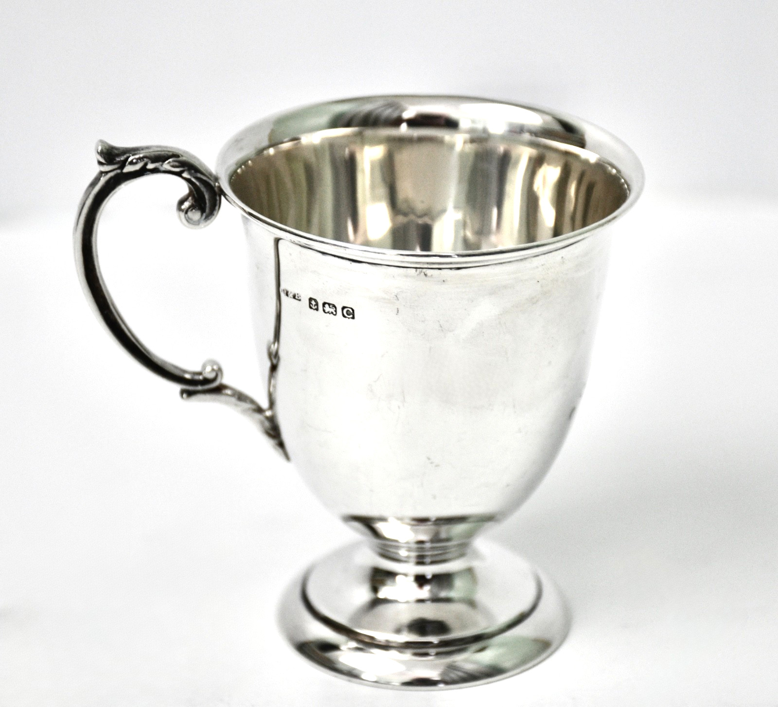 Sterling Silver Christening Mug by Docker & Burn ltd 1927 Birmingham