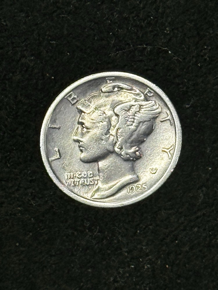 1925 Mercury Dime