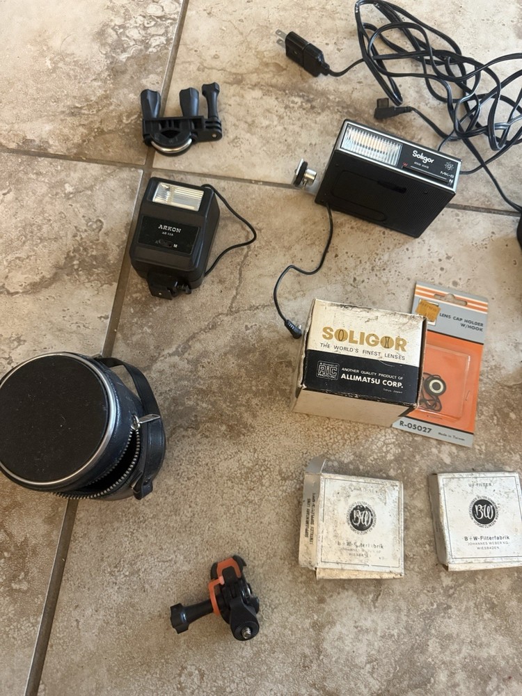 Various vintage Camera Accessories