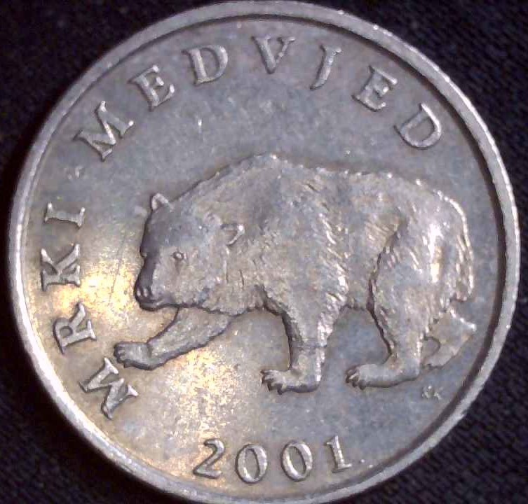 Croatia - 2001 - 5 Kuna