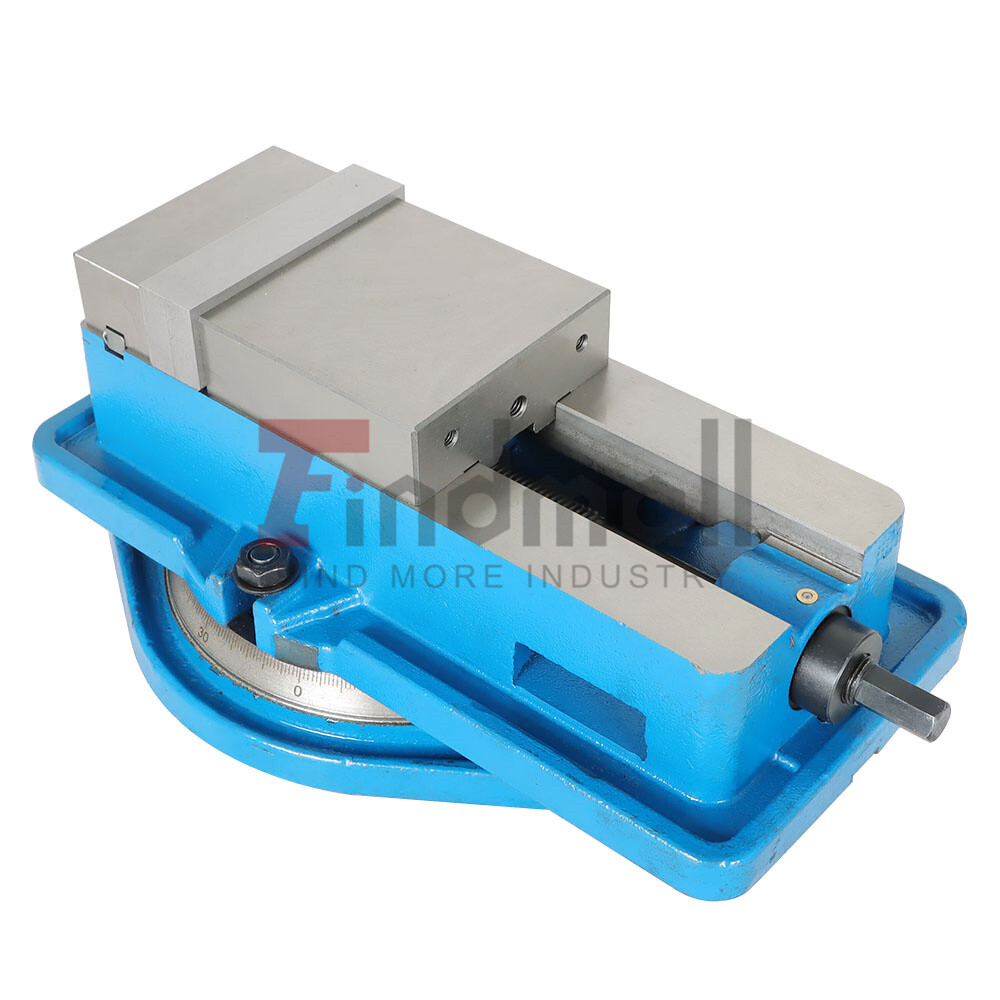 4" Lockdown Vise Precision Milling Machine Bench Clamp Vice With Base New