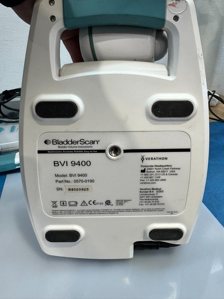 Verathon BladderScan BVI 9400 W/ Probe