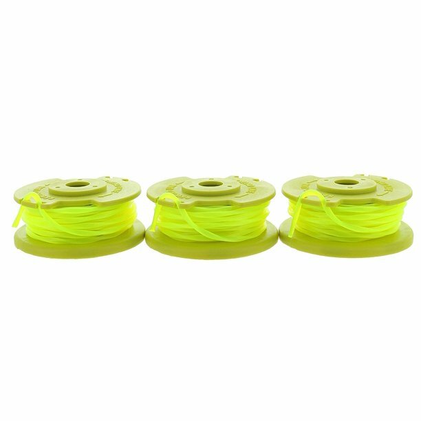 Ryobi Replacement Twisted 0.080 In. String Trimmer Auto Feed Line Spools 3-Pack