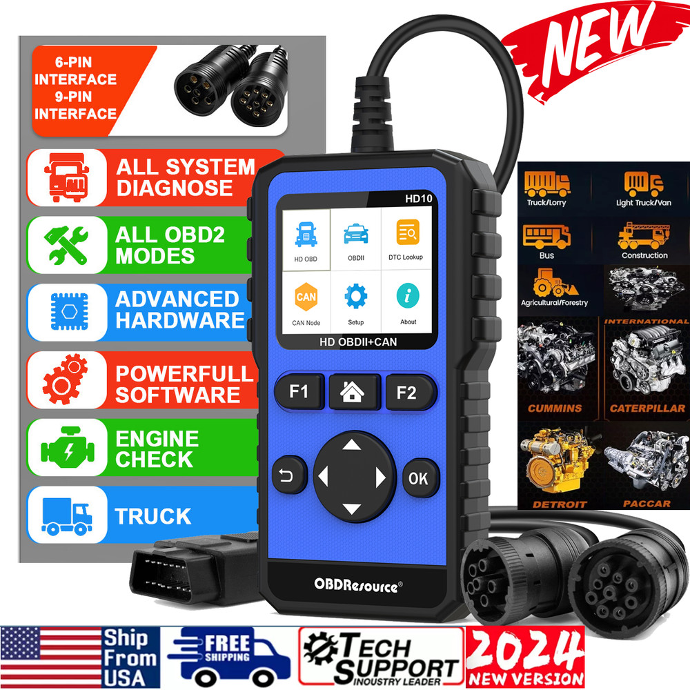 For John Deere Off-road equipment Scanner Tool OBD2 Diagnostic Code Reader USA