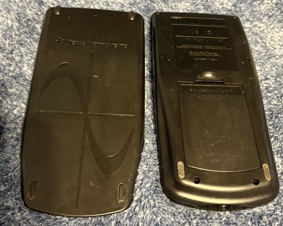 Texas Instruments TI-83 Plus Graphing Calculator Calculus Tested Working W Cover