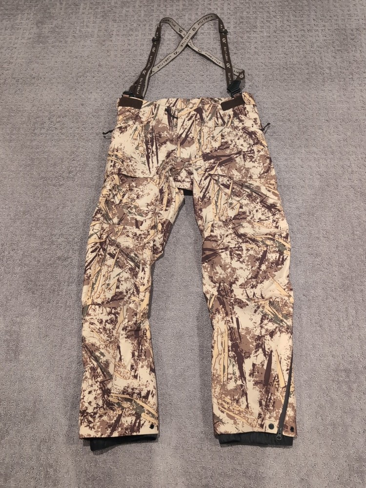 First Lite Omen StormShelter Pants Medium Typha Excellent Free Ship!
