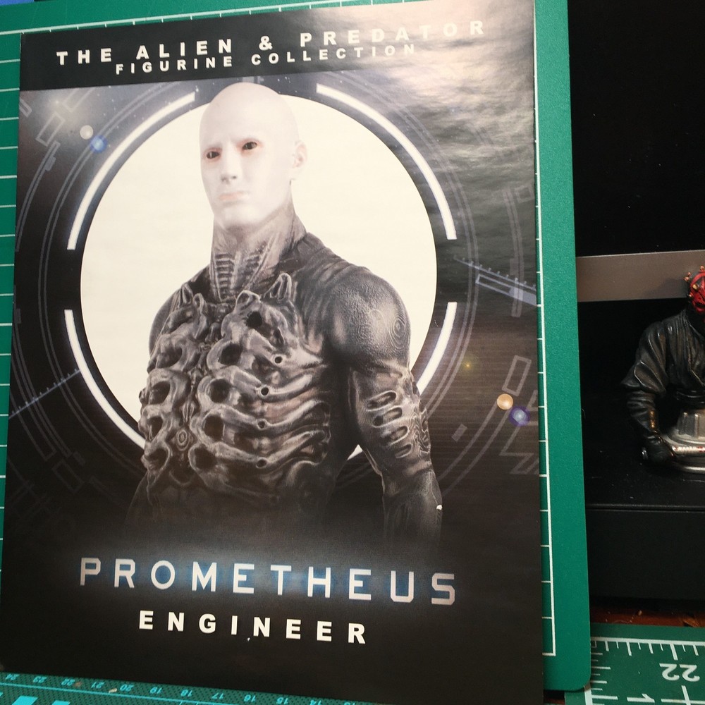 Eaglemoss aliens #14 "Engineer" in box with leaflet, in US