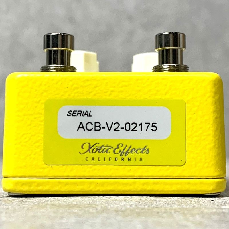 Xotic AC Booster V2 Overdrive Effector Yellow