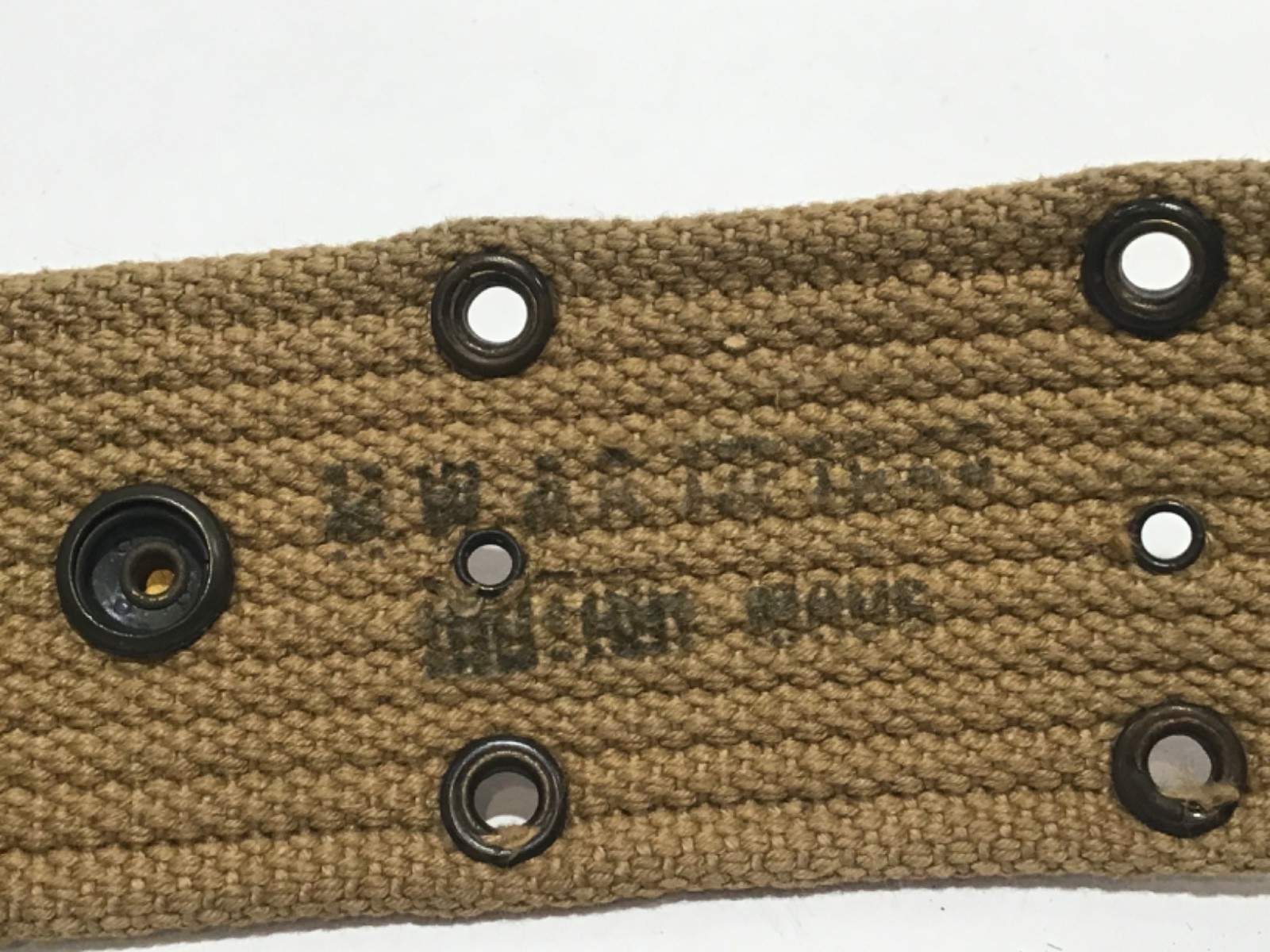M1936 US British Made Pistol Belt W7