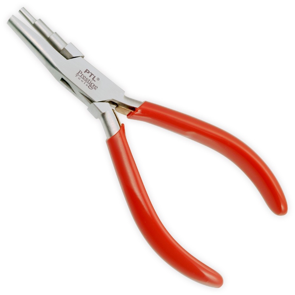 Forming 3 three step wire bending looping concave round nose pliers Prestige