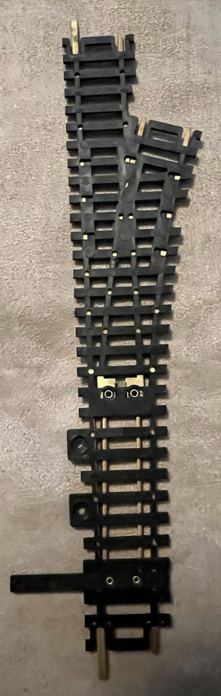 ATLAS HO Scale Brass Snap Switch 9" Left