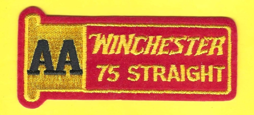 Winchester 75 Straight Shotgun Shooting patch
