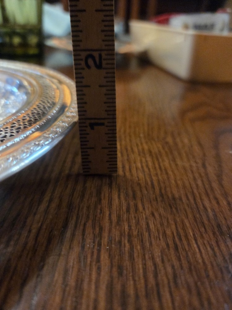 Vintage Candy Dish 7½ Inch Silverplate