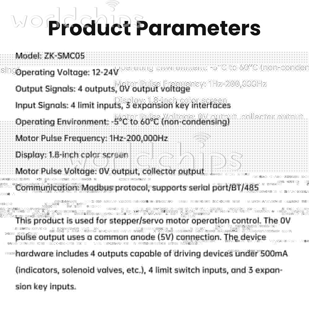 SMC05 Stepper Servo Motor Pulse Controller with Forward/Reverse Speed Control