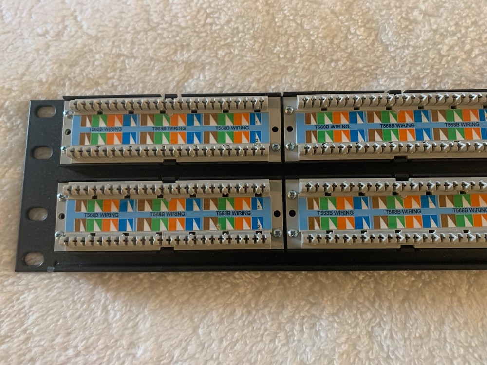 Ortronics OR-SP6U48 48 Port Patch Panel…Brand New!