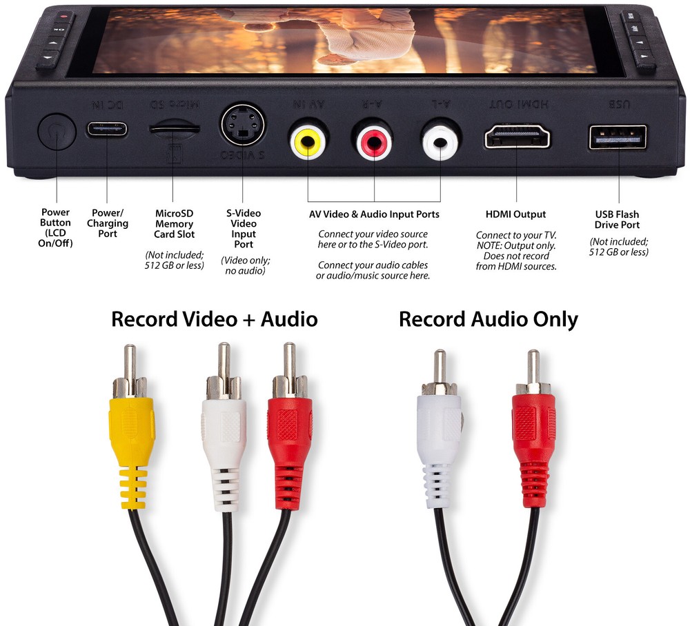 ClearClick Video to Digital Converter 3.0 Third Generation USB Capture Device