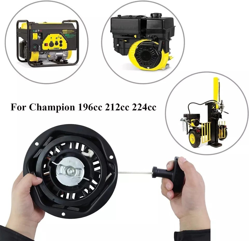 Recoil Starter for Champion 212Cc 196Cc 224Cc Pull Start Assembly Generator Part
