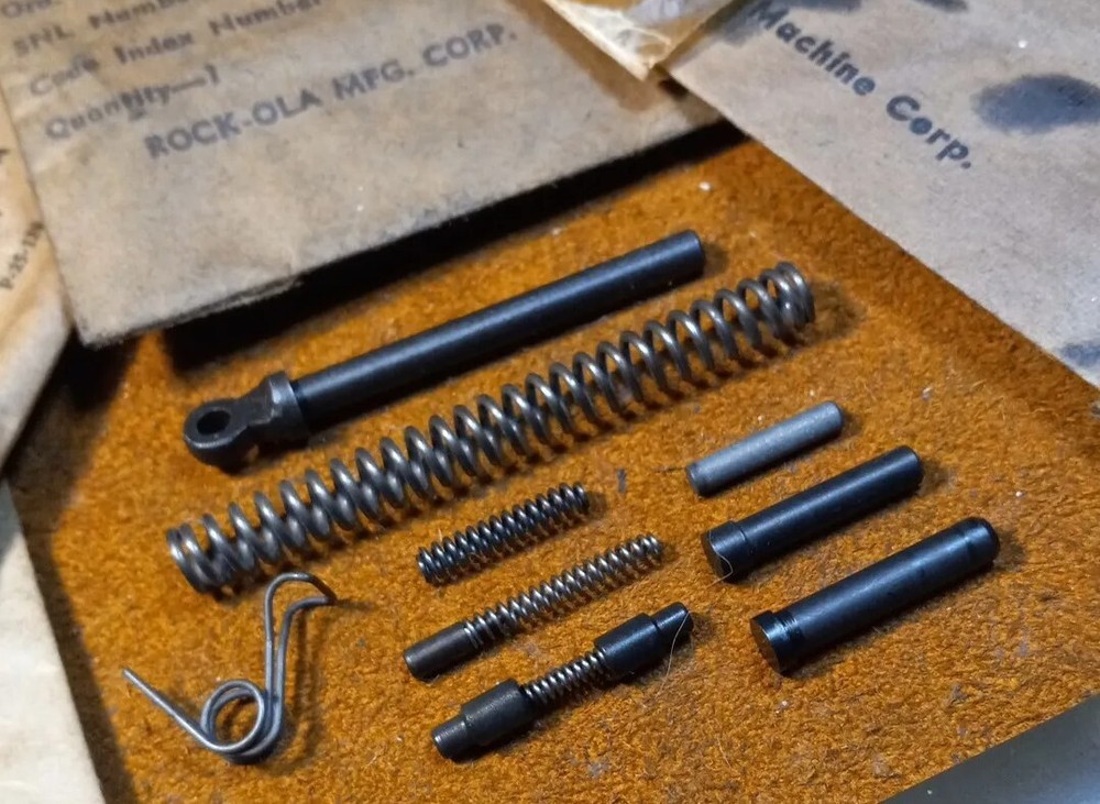 M1 Carbine Hammer Spring with Plunger USGI NOS