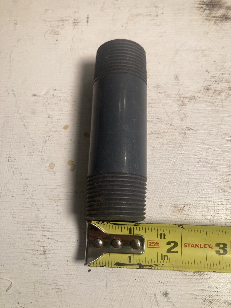 1" x 4" PVC Sch 80 Threaded Nipple
