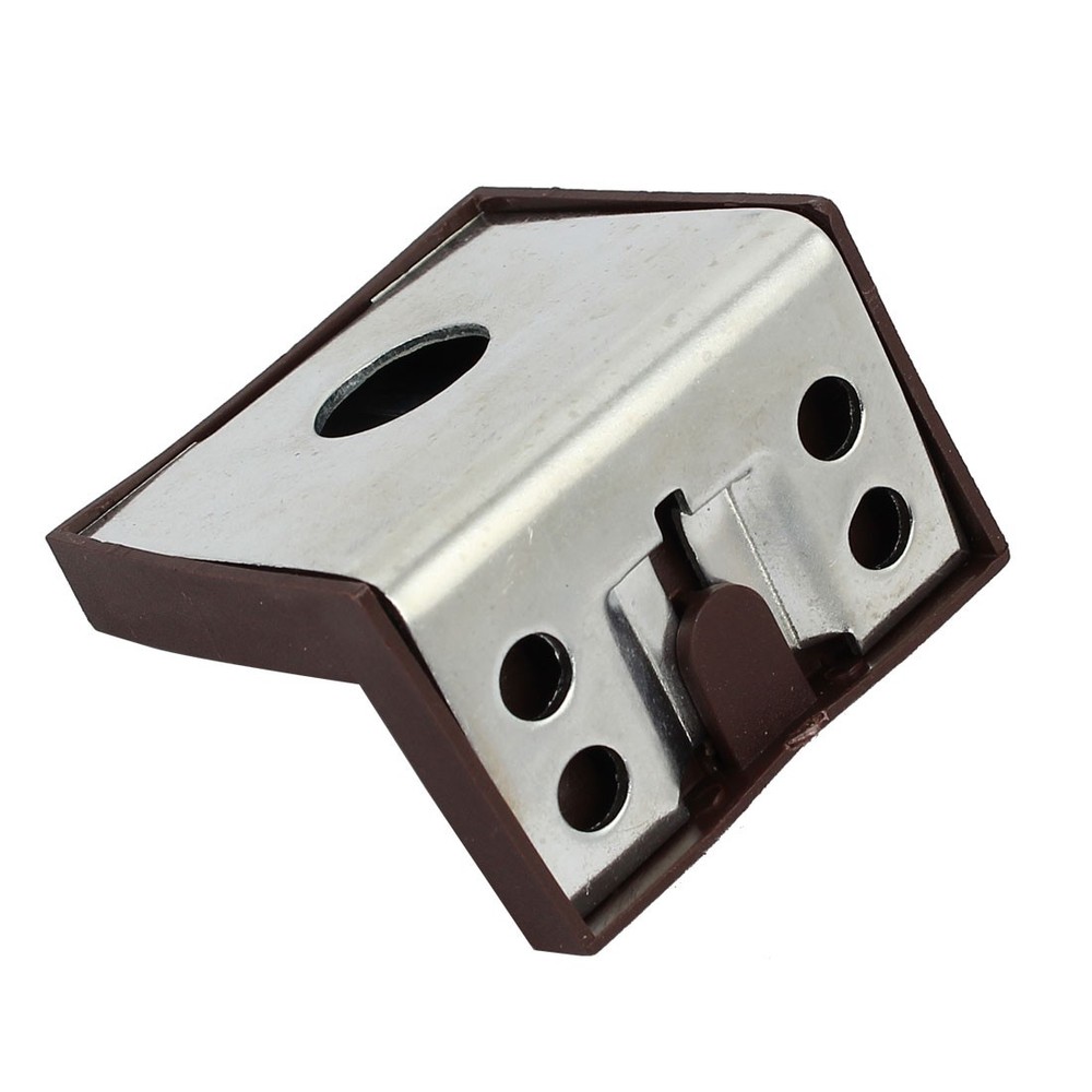 44mmx50mmx33mm Right Angle Plastic Cover Brackets Support 4pcs