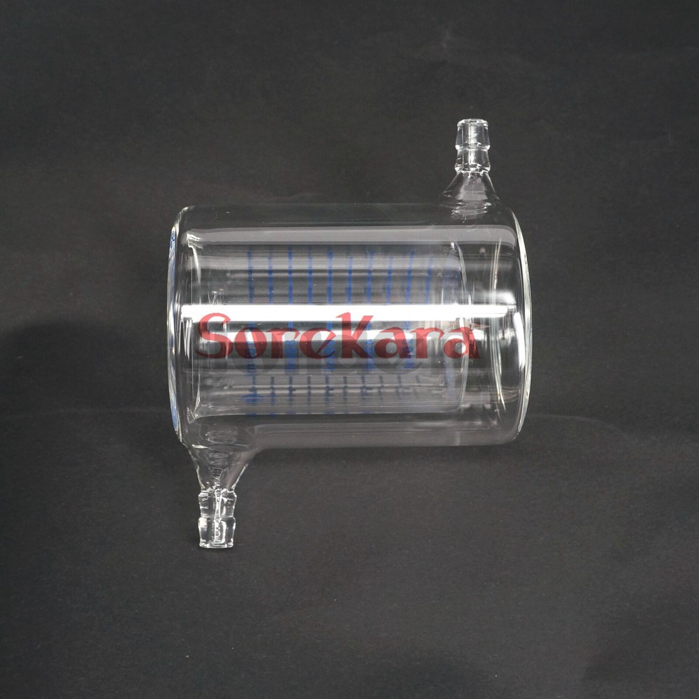 100ml Jacketed Borosilicate Glass Beaker Double Layer Beakerfor Photocatalytic