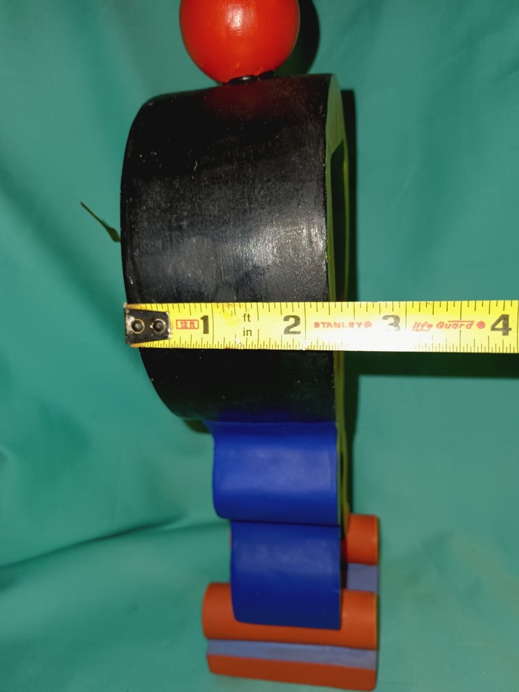 Colorful Circus Themed Ceramic Clock