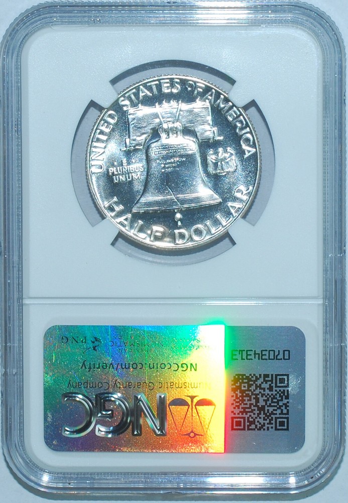 1953 NGC PR67 Proof Strike Franklin Half Dollar