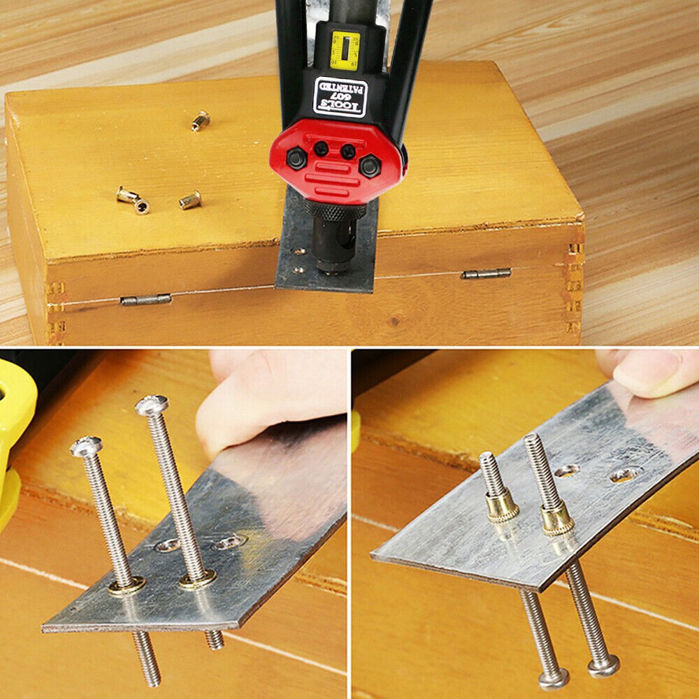 16" Rivet Nut Gun Rivnut Tool Nut Setter Setting Nutsert Tool SAE&Metric Riveter