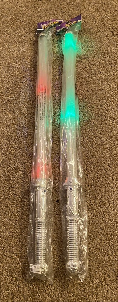 Two 27” LED Light Up Swords