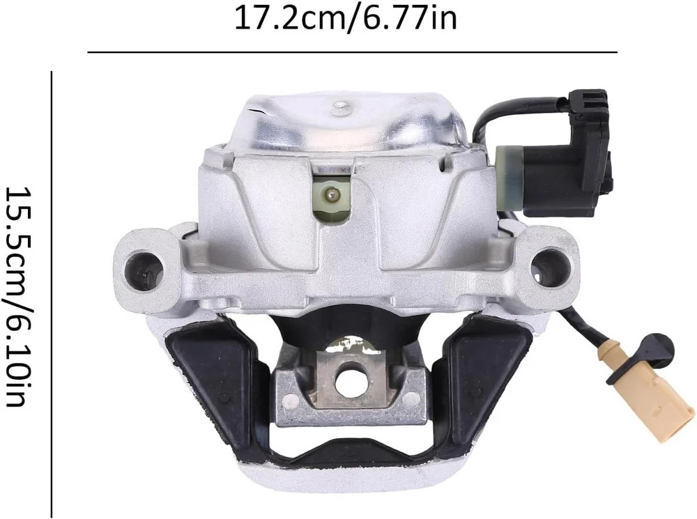 Engine Motor Mount Front Left Front Right Rear 3pcs for 2012-2018 for Audi A6 EM
