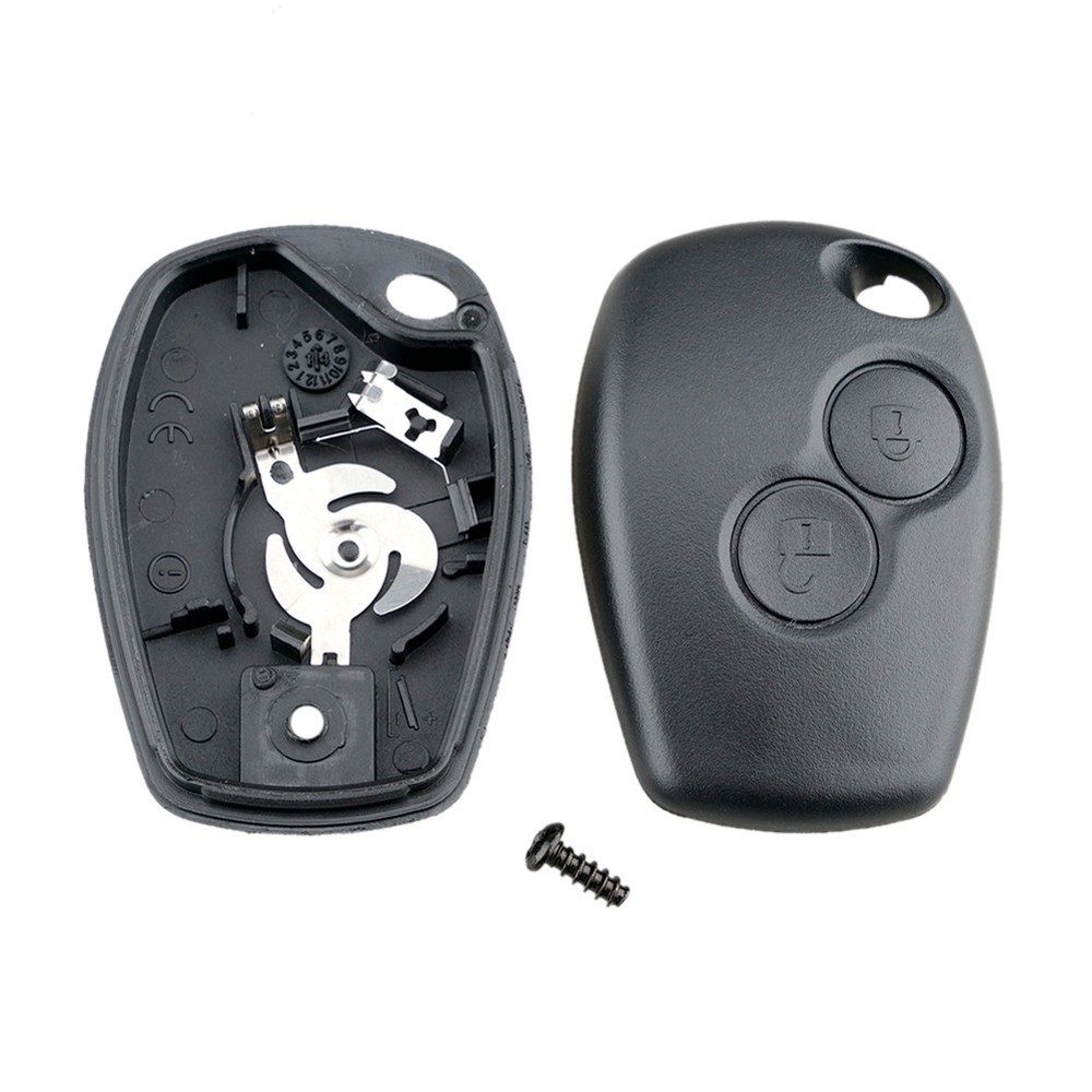 Long Lasting Key Shell Case for Renault Remote Control Key Black Color