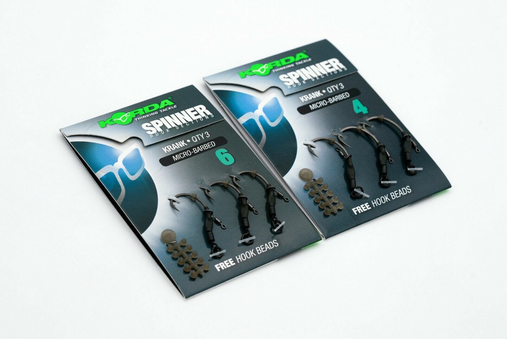 Korda Krank Spinner / Ronnie Rig Hooks Sections -*All Sizes Available*