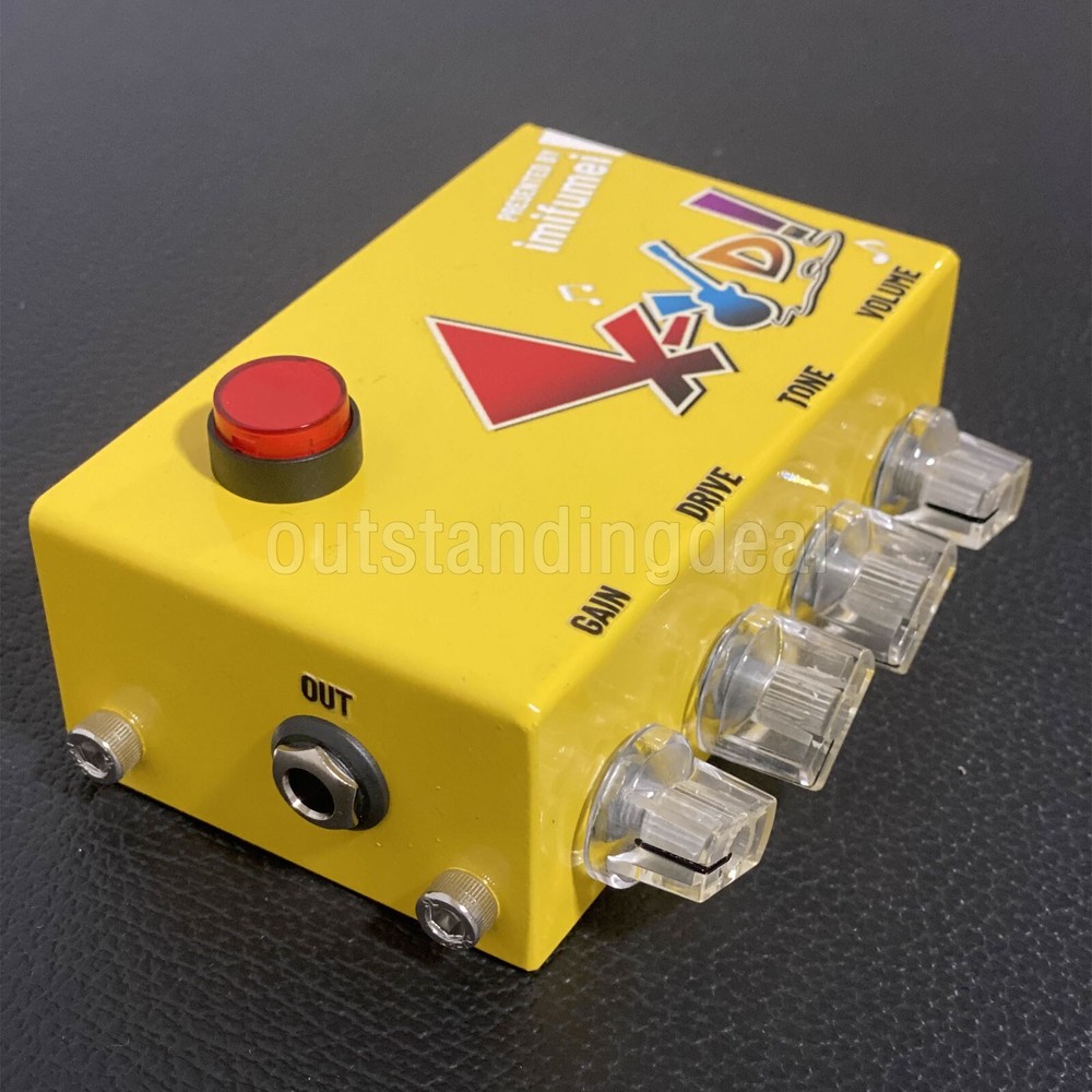 XYD Audio Overdrive Effector UI DRIVER Single Overload Distortion Effector os67