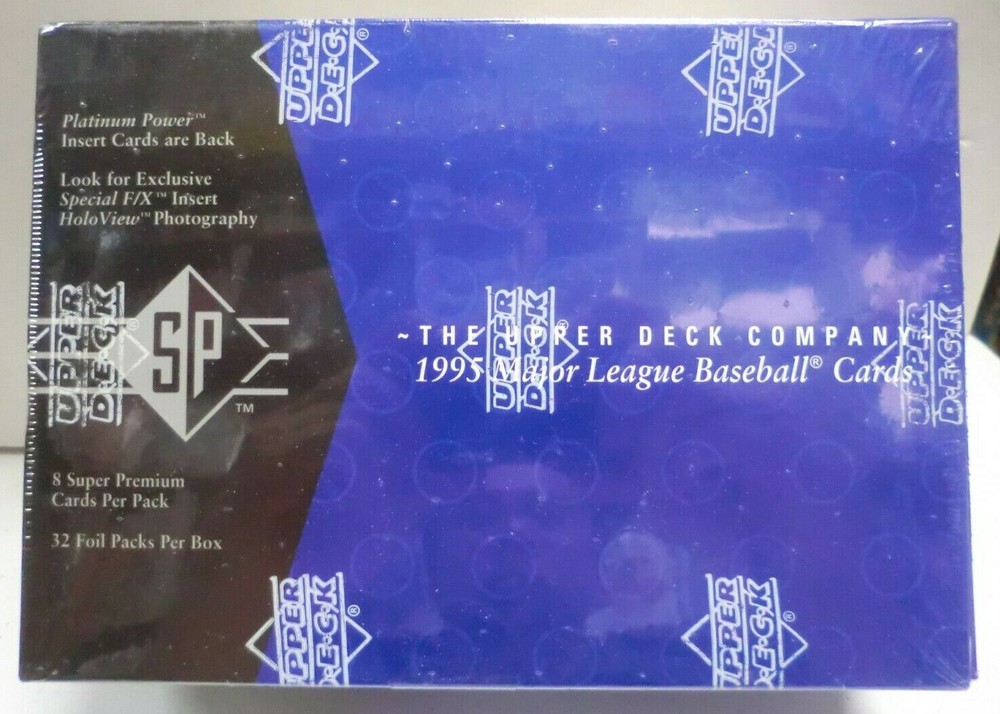 1995 UPPER DECK SP AUTHENTIC MLB BASEBALL HOBBY BOX SEALED NEW U.S.