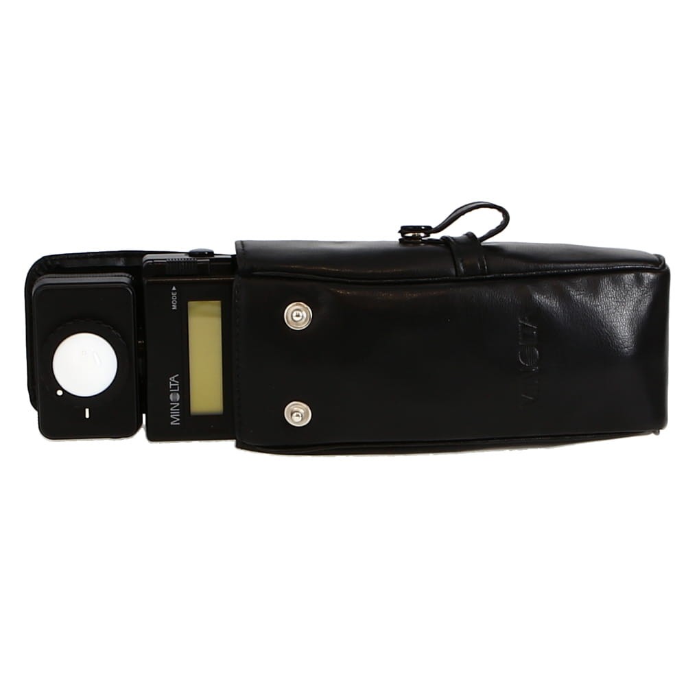 Minolta Flash Meter III with Spherical Diffuser (Ambient/Flash) With Case