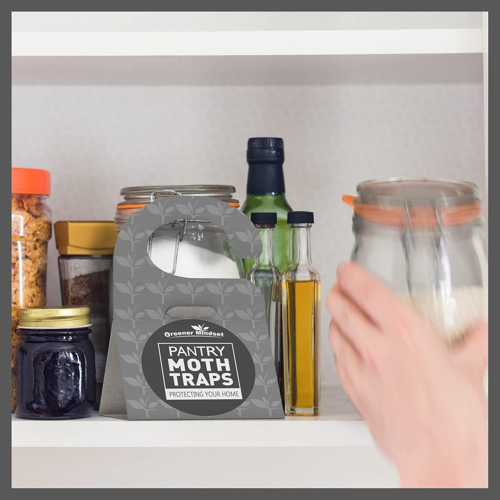 7 Pack Indoor Pheromone Moth Traps - Efficient Pantry Infestation Prevention