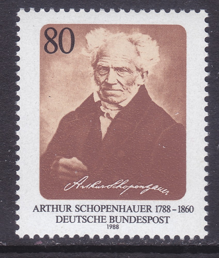 Germany 1549 MNH 1988 Arthur Schopenhauer - Philosopher Issue