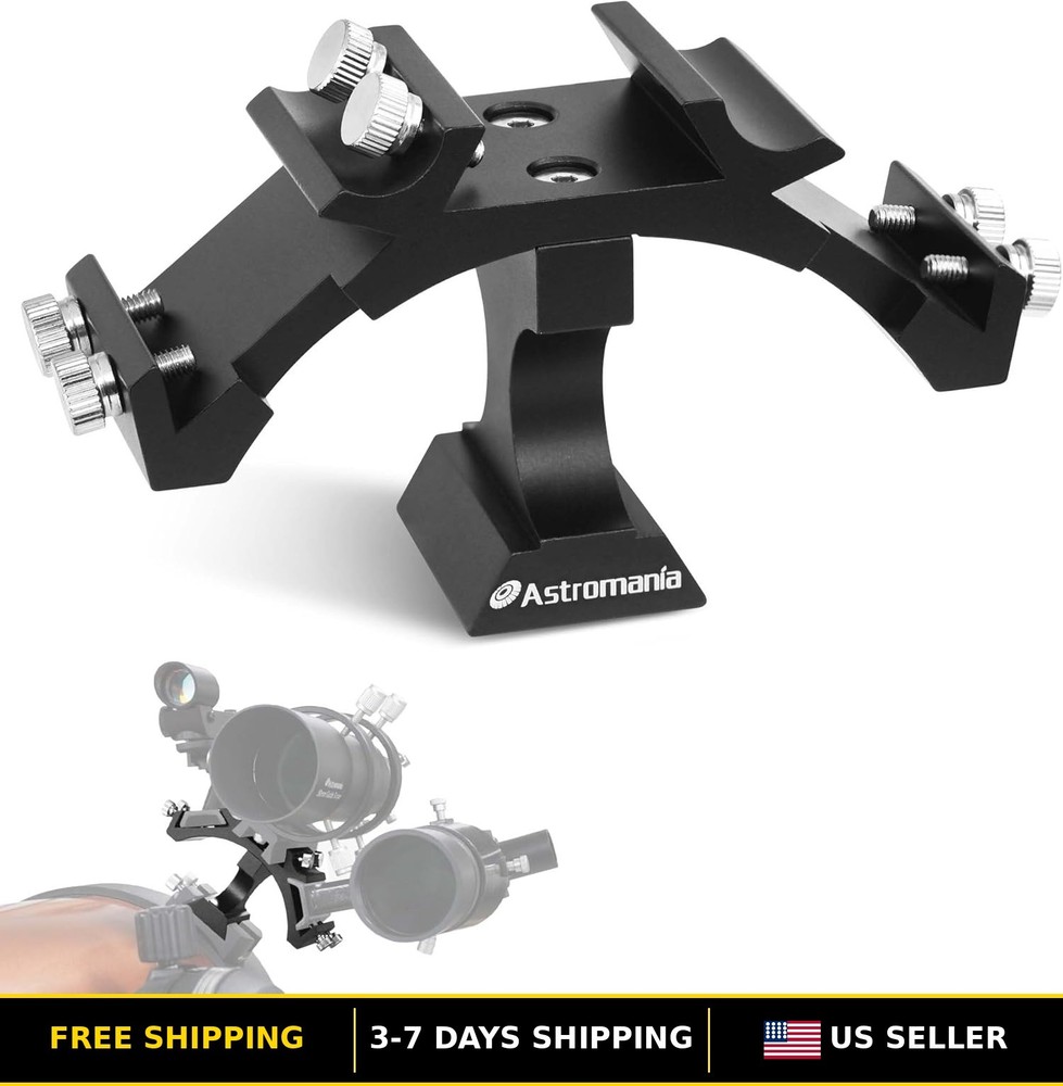 Telescope Finder Scope Mounting Bracket with Tripod Support