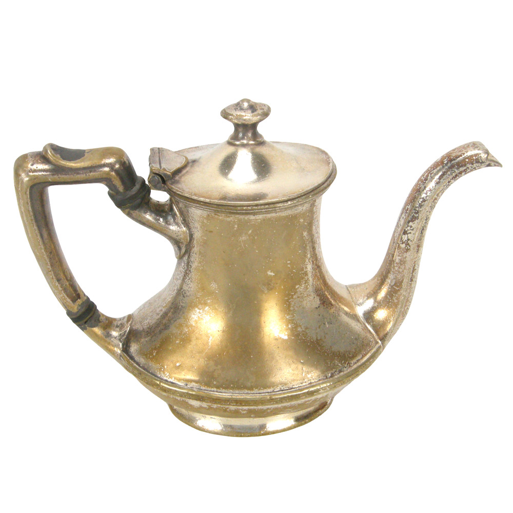 R. Wallace Silver Soldered Teapot 0399 Hotel Strand