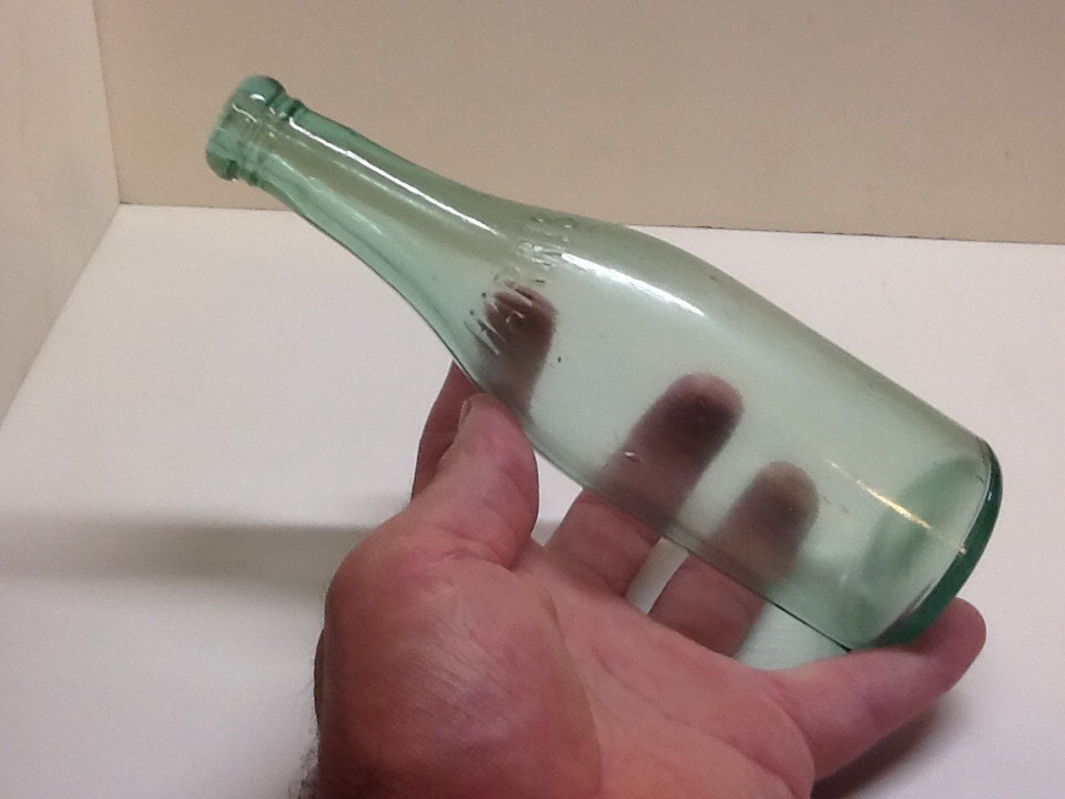 Antique Aqua Harris Bluing Bottle.