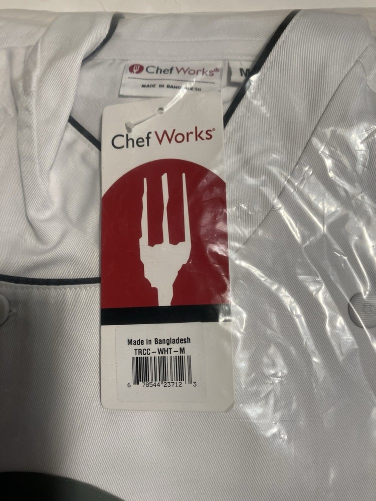 Chefworks Executive Sicily Men's Chef Coat medium