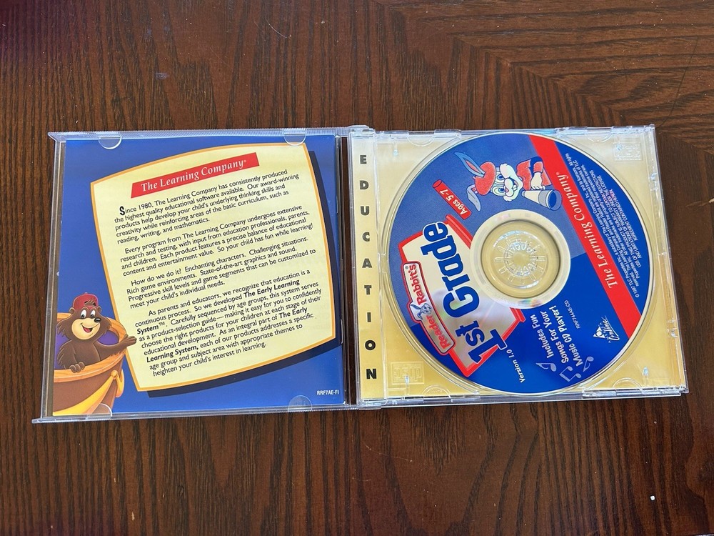 Reader Rabbit's 1st Grade PC CD-ROM Game (The Learning Company, 1997)