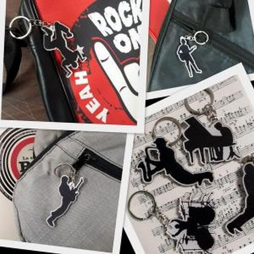 Cello Keychain! String Instrument Classical Orchestra