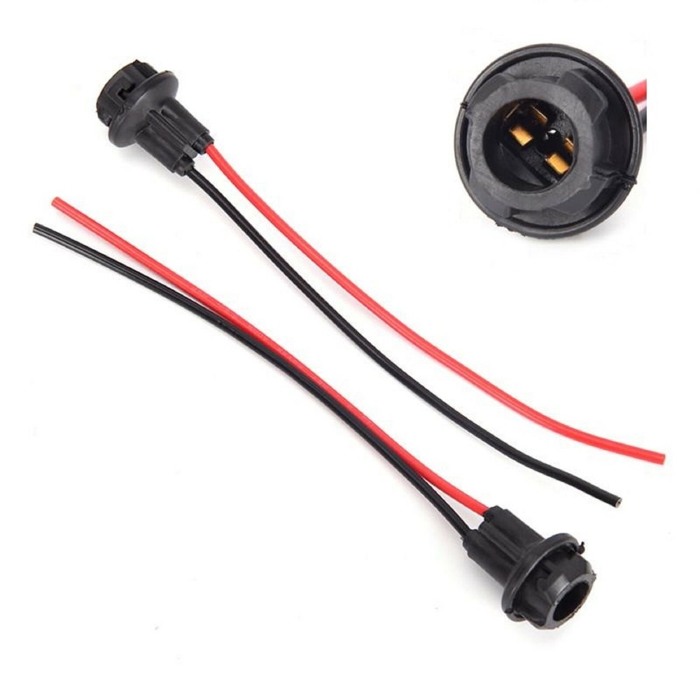 Universal Pigtail Wire Female Socket 194 Harness Rear Side Marker Light Plug B