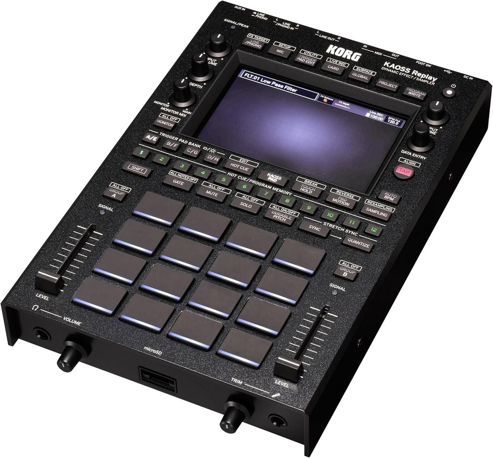 KORG KAOSS Replay Dynamic Effect / Sampler All-in-One DJ Performance