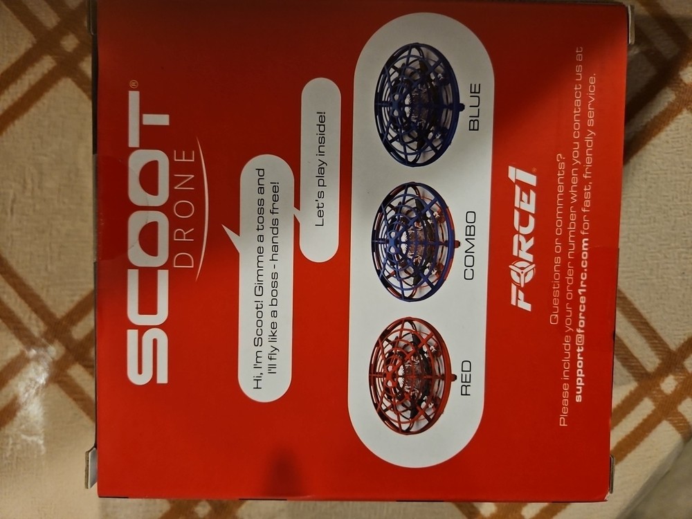 Scoot Drone LED By Force 1 Blue