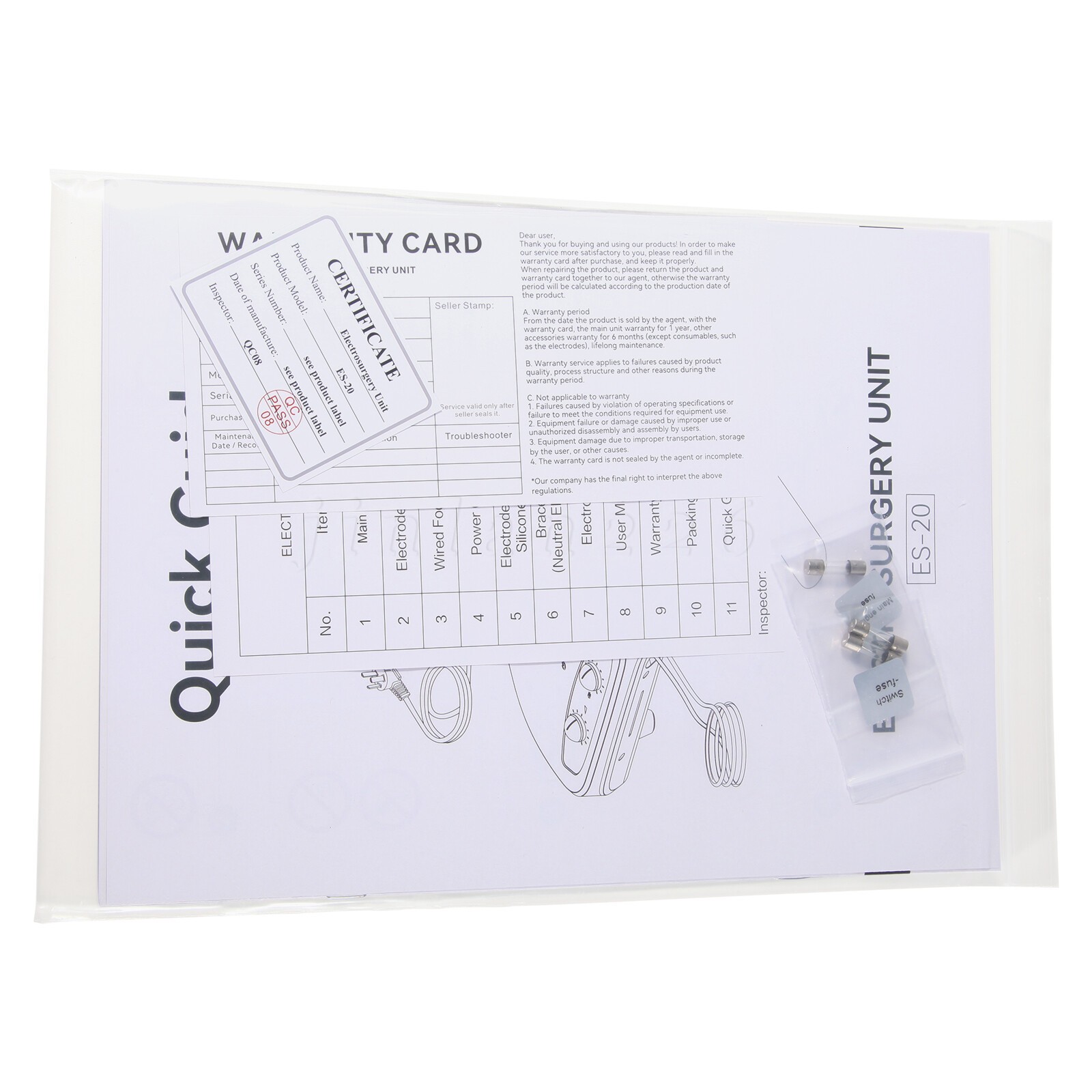 Dental Electro Electrosurgery Unit Machine High Frequency Electric 7pcs Tips