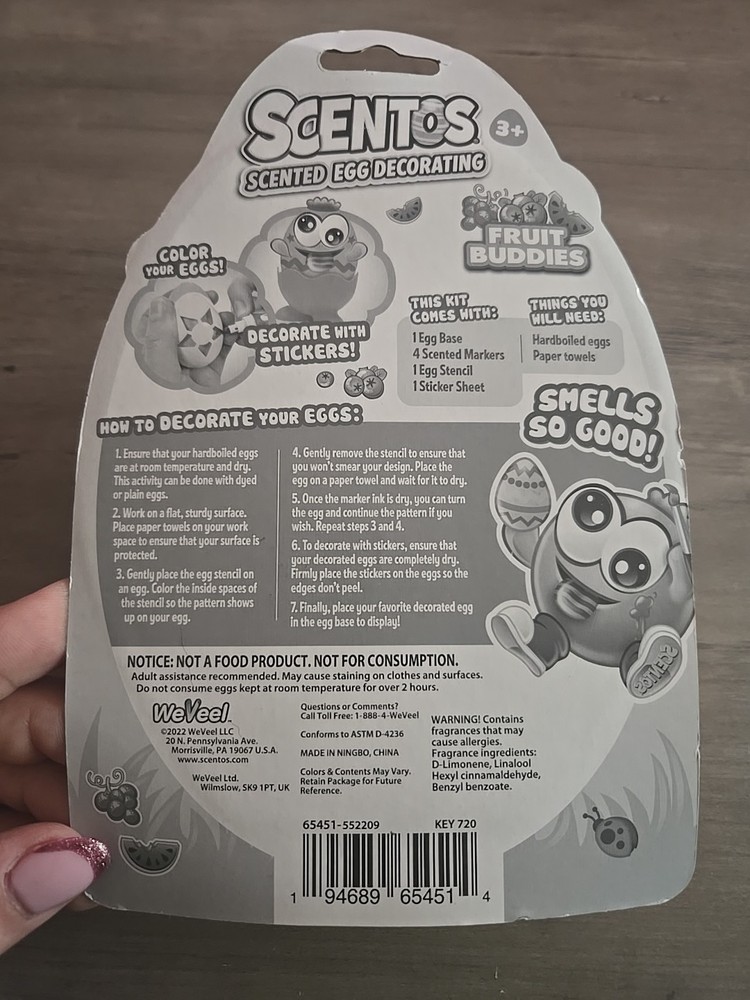 Scentos Scented Easter Egg Decorating Kit (NEW)