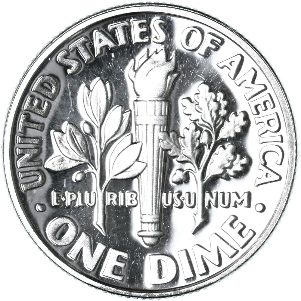 2000 S Roosevelt Dime Gem DCam Proof 90% Silver